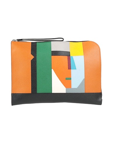 VALEXTRA Handbag Black 100% Calfskin