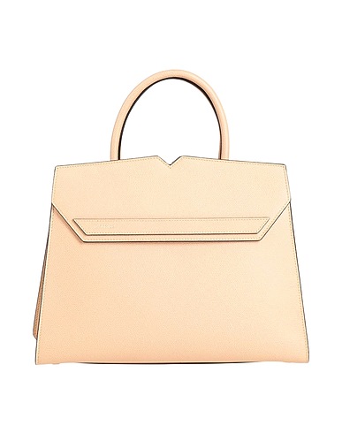 VALEXTRA Handbag Light pink 100% Calfskin