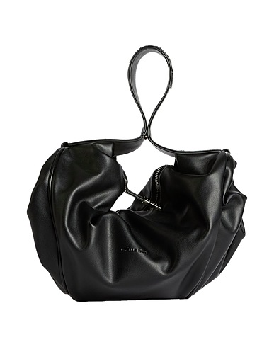 GAëLLE Paris Borsa a mano Nero 100% Poliuretano, Poliestere