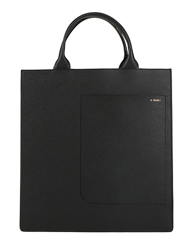 VALEXTRA Handbag Black 100% Calfskin