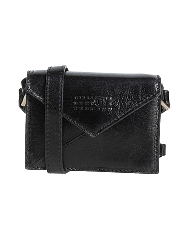MM6 MAISON MARGIELA Across-body bag Black 100% Cow leather