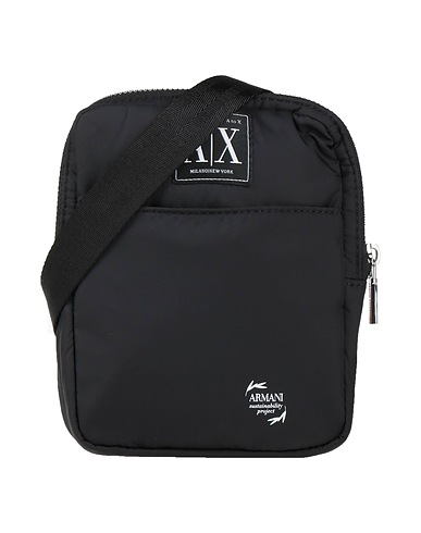 ARMANI EXCHANGE Across-body bag Black Textile fibres