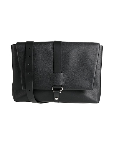 DUNHILL クロスボディバッグ ブラック 革（なめし加工）