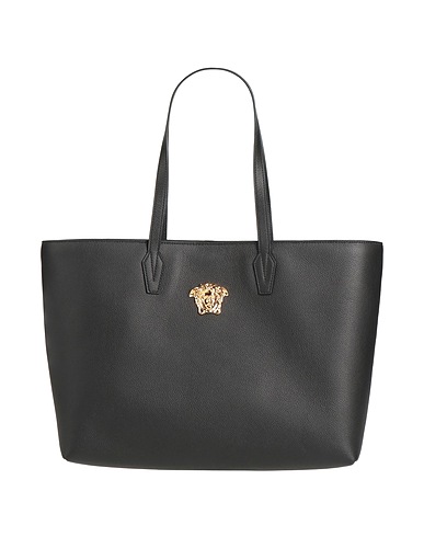 VERSACE Borsa a mano Nero 100% Pelle di vitello