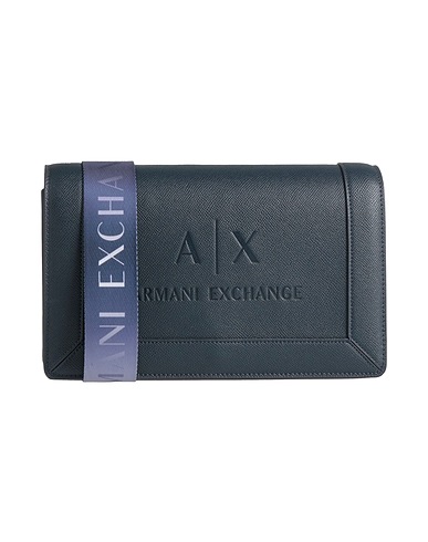 ARMANI EXCHANGE Umhängetasche Nachtblau 100% Polyester, Polyurethan