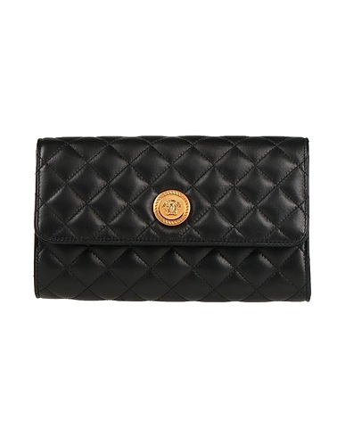 VERSACE Handbag Black 100% Lambskin