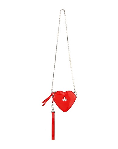 VIVIENNE WESTWOOD Umhängetasche Rot 100% Rindsleder