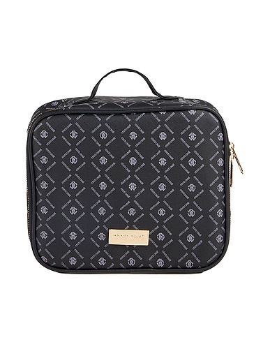 ROBERTO CAVALLI Beauty case Black 100% Polyurethane