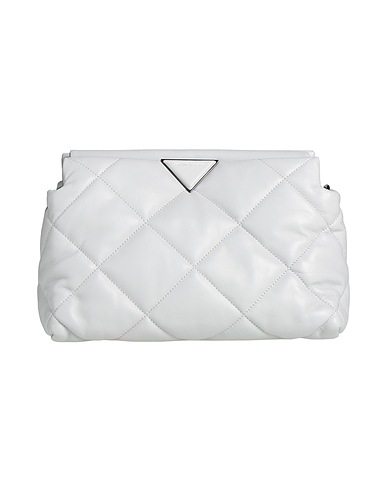 EMPORIO ARMANI Handbag Light grey Ovine leather