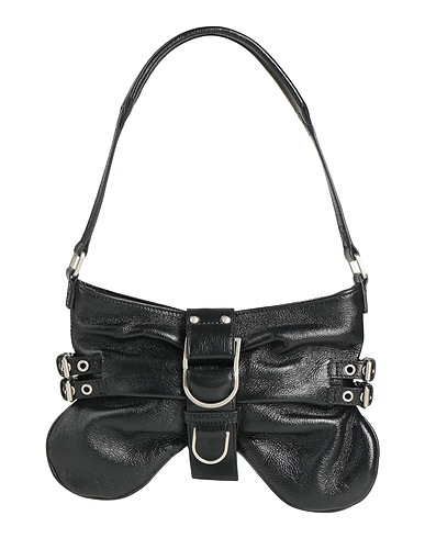 BLUMARINE Handtasche Schwarz Leder