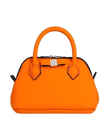 SAVE MY BAG Handbag Orange 50% PEEK (Polyether - Ether - Ketone), 40% Polyester, 10% Elastane