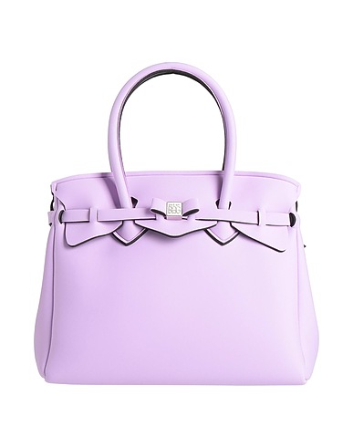 SAVE MY BAG Borsa a mano Lilla 80% Poliammide, 20% Elastan