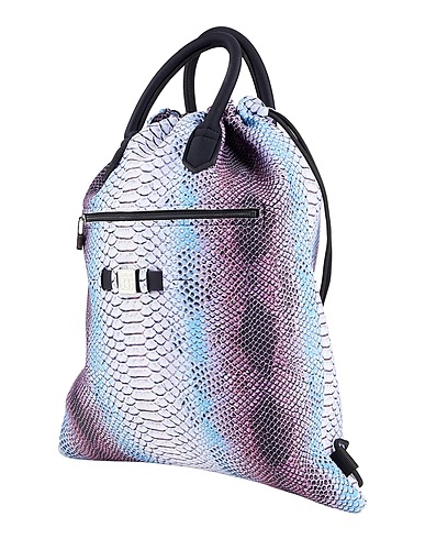 SAVE MY BAG Zaini Azzurro 50% PEEK (Polietere - Etere - Chetone), 40% Poliestere, 10% Elastan