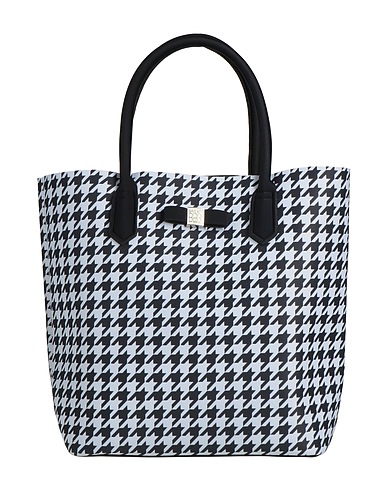 SAVE MY BAG Handbag Black 50% PEEK (Polyether - Ether - Ketone), 40% Polyester, 10% Elastane