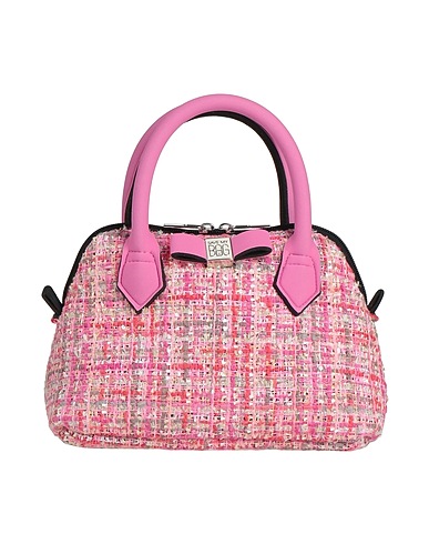 SAVE MY BAG Handbag Pink 50% PEEK (Polyether - Ether - Ketone), 40% Polyester, 10% Elastane