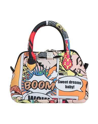 SAVE MY BAG Handbag Orange 50% PEEK (Polyether - Ether - Ketone), 40% Polyester, 10% Elastane