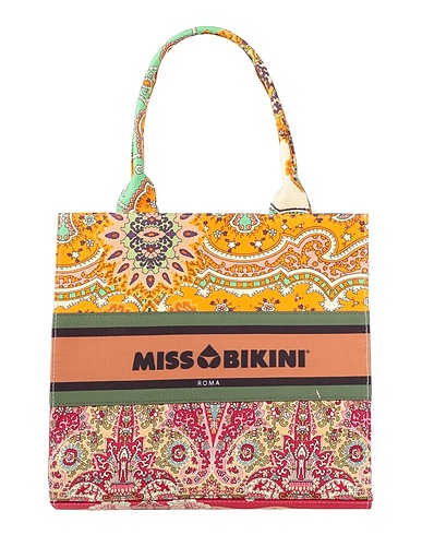 MISS BIKINI LUXE Handbag Cream 100% Cotton