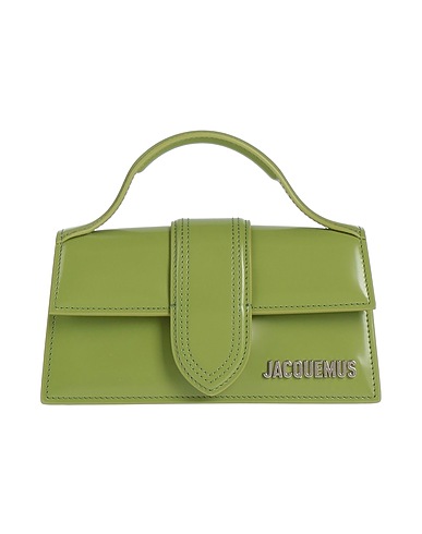 JACQUEMUS Borsa a mano Verde Pelle di vitello