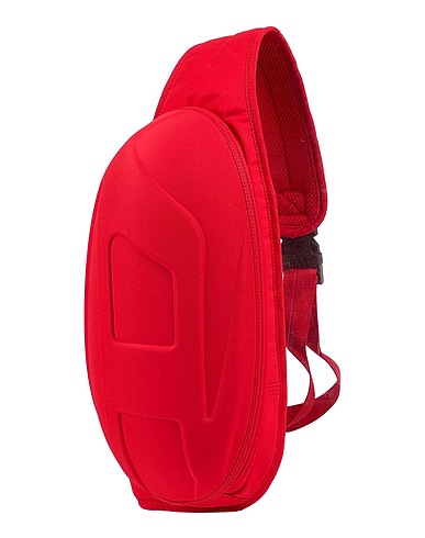 DIESEL Rucksacks Red Textile fibres