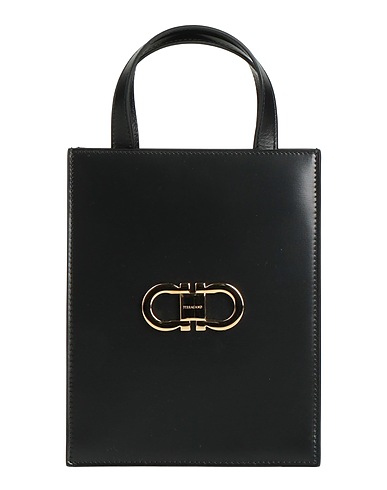 FERRAGAMO Handbag Black Calfskin