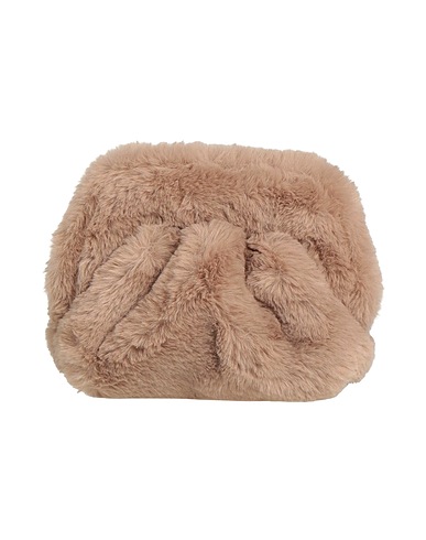 THEMOIRÈ Borsa a mano Tortora Fibre tessili
