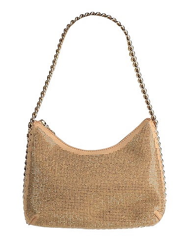 STELLA McCARTNEY Handbag Beige 60% Polyamide, 40% Polyurethane