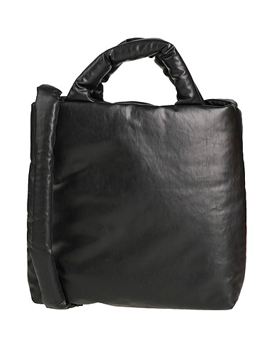 KASSL EDITIONS Handbag Black 68% Cotton, 29% Polyurethane, 3% Elastane