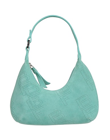 BY FAR Handbag Light green 100% Cow leather