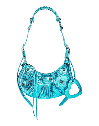 BALENCIAGA Across-body bag Turquoise Leather