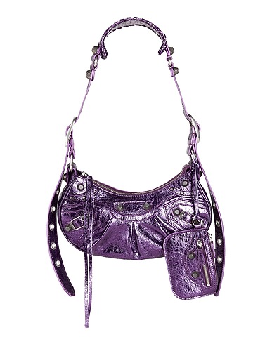BALENCIAGA Borsa a tracolla Viola Pelle