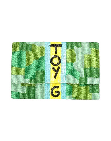 TOY G. Handbag Green 100% Polyester