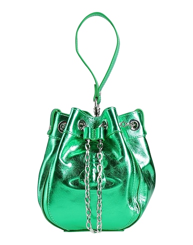 VIVIENNE WESTWOOD Handbag Green Leather