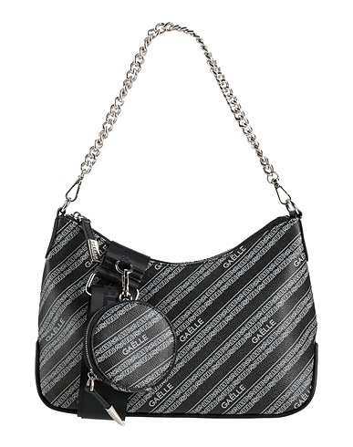 GAëLLE Paris Umhängetasche Schwarz 70% PVC - Polyvinylchlorid, 30% Polyurethan