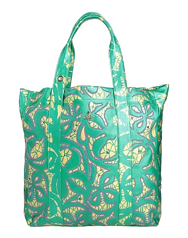 VIVIENNE WESTWOOD Handbag Emerald green Textile fibers