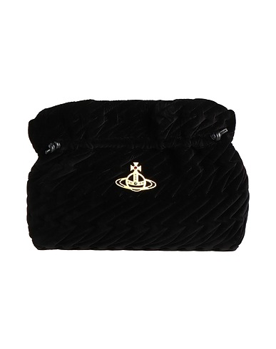 VIVIENNE WESTWOOD Handbag Black Textile fibers