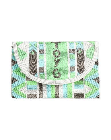 TOY G. Handbag Light green 100% Polyester