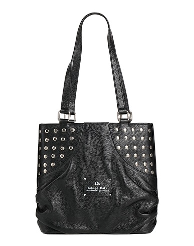 ID2 Handbag Black 100% Leather