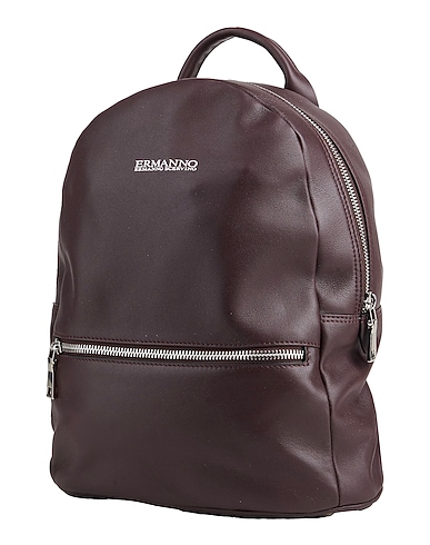 ERMANNO DI ERMANNO SCERVINO Rucksäcke Schokobraun 100% Rindsleder
