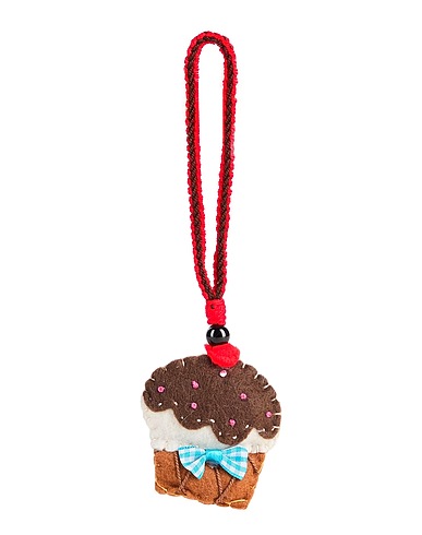 MARNI Bag accessories & charms White Textile fibres