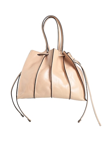 TOD'S Handbag Beige Leather