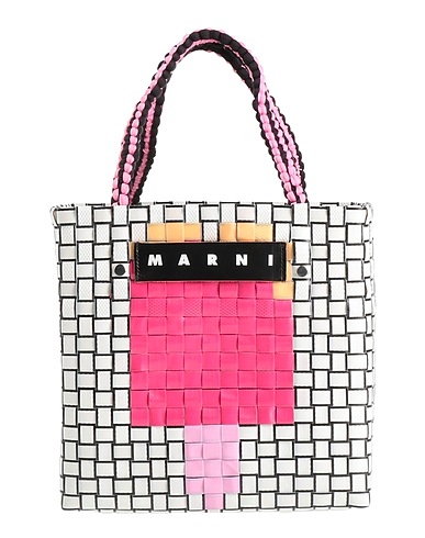 MARNI Handbag Fuchsia Textile fibres