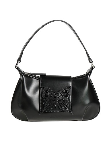 CHIARA FERRAGNI Handtasche Schwarz 100% Polyester, Poliurethan-Harz