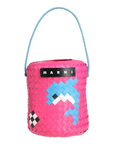MARNI Handtasche Fuchsia Plastik