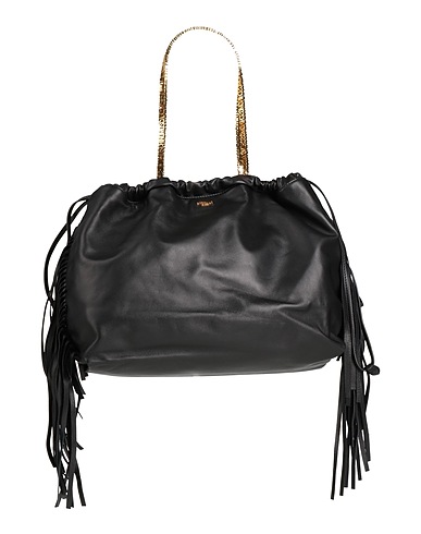 MOSCHINO Handbag Black Leather