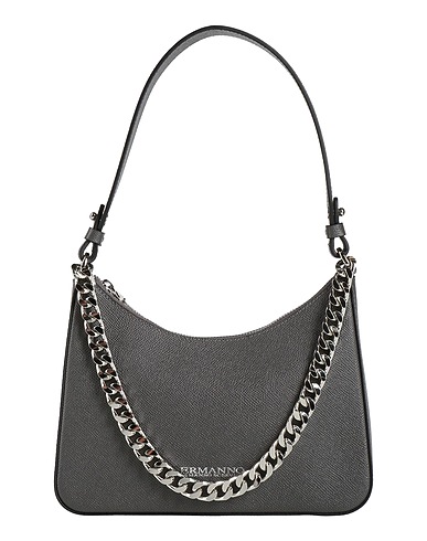 ERMANNO DI ERMANNO SCERVINO Handbag Grey Cow leather