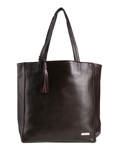 V by MUUBAA Bolso de mano Marrón chocolate Cuero