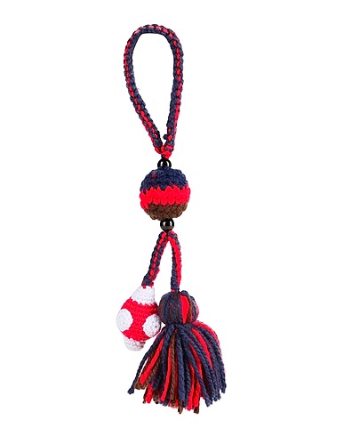 MARNI Bag accessories & charms Midnight blue Textile fibers