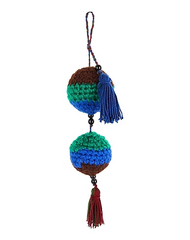 MARNI Bag accessories & charms Blue Textile fibers