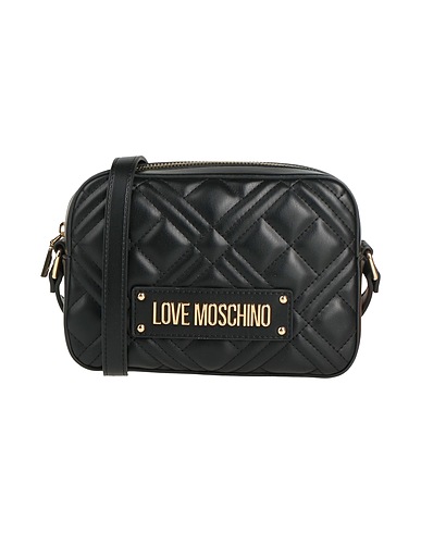 LOVE MOSCHINO Across-body bag Black 100% Polyurethane