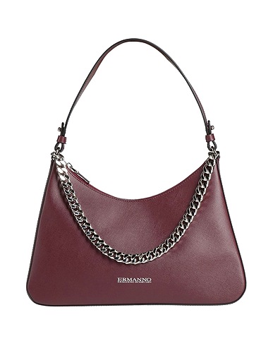 ERMANNO DI ERMANNO SCERVINO Handbag Burgundy 100% Cow leather